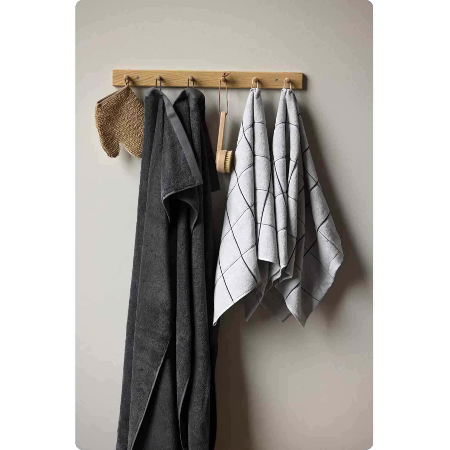 Södahl Håndkl. XL, Comf. ash og Vista